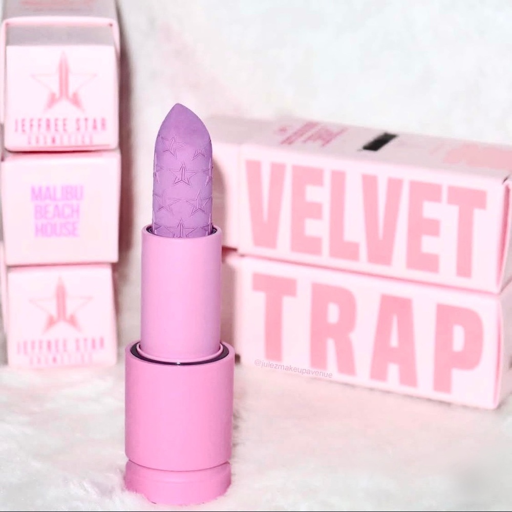 Jeffree Star | ‘Malibu Beach House’ Velvet Trap Lipstick | NiB pink beauty - Picture 7 of 15